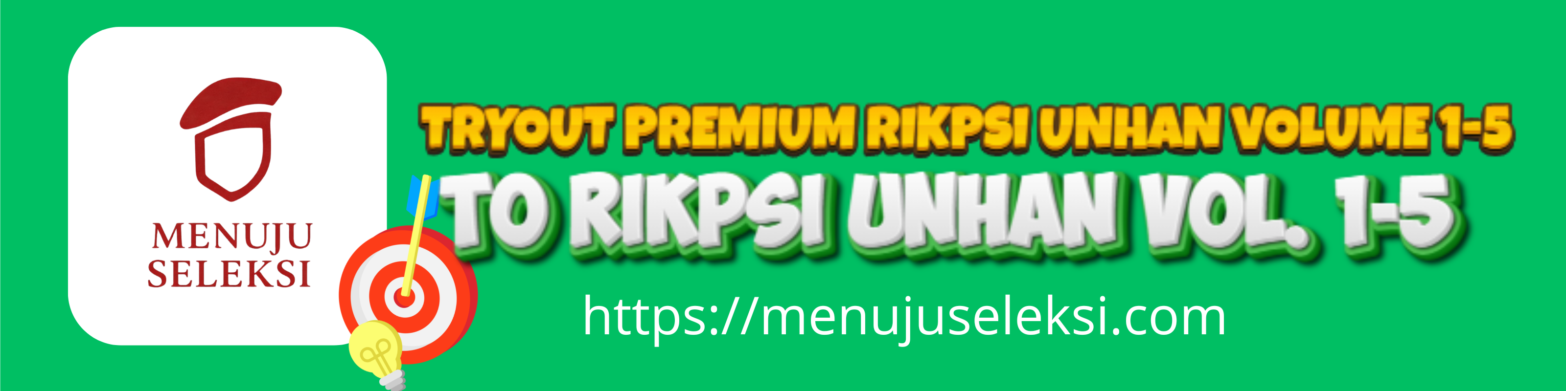 BUNDLING TRYOUT PREMIUM RIKPSI UNHAN 2026 VOL. 1-5